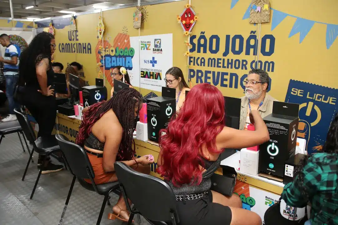 Sede de testagem Foto Leonardo Rattes Saude GovBA » Gnews Bahia