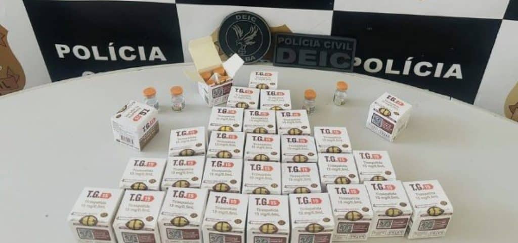 184939policia apreende 124 ampolas de mounjaro paraguaio em onibus na bahia 3 » Gnews Bahia