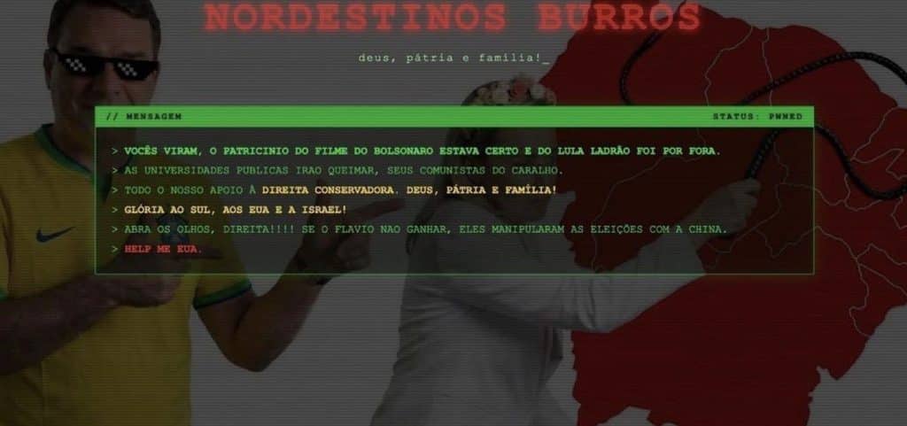 189694site da ancine e invadido e exibe ataques a nordestinos e universidades publicas 3 &raquo; Gnews Bahia
